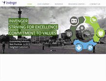 Tablet Screenshot of invenger.com